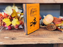 Load image into Gallery viewer, A Gnome on the Roam - Halloween Witch Sign, 5x5 pumpkin orange