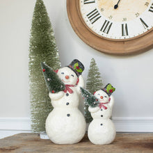 Load image into Gallery viewer, 8.25&quot; RED NOSE SNOWMAN W/ TREE