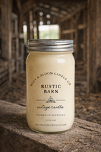 Load image into Gallery viewer, Rust &amp; Bloom Candle Co - Rustic Barn 16 Oz Soy Candle