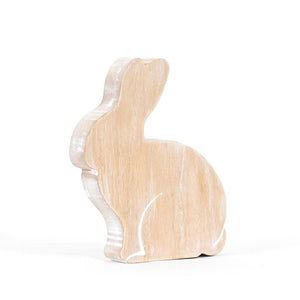 Adams & Co. - 30290 - 4.75x6x1 wood cutout shape (BUNNY)  Easter & Spring