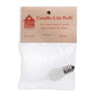 3 Watt Medium Candle-Lite Light Bulb