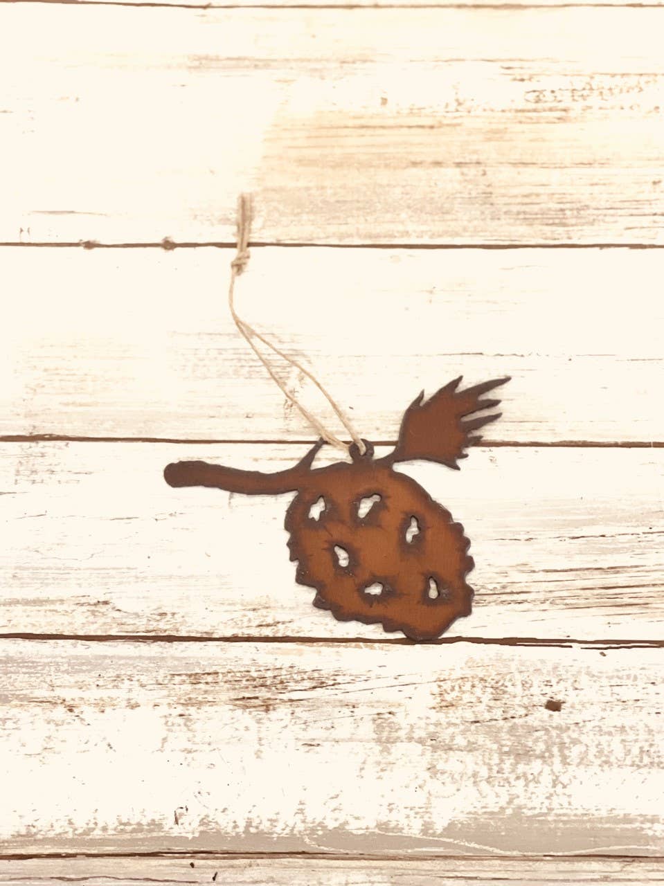 Universal Ironworks USA - Pine Cone on Branch Ornament