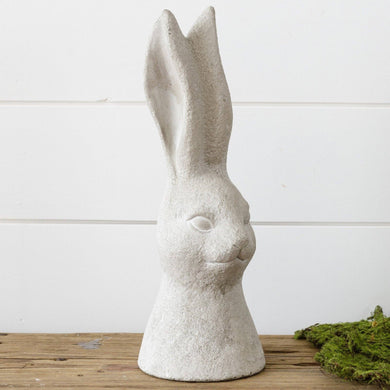 Audrey's - Cement Rabbit Bust, Lg (PC)