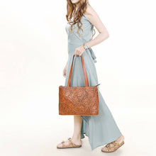 Load image into Gallery viewer, KBG341 Tote Genuine Leather women bag western Bag