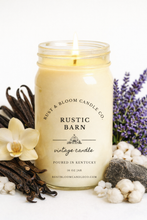 Load image into Gallery viewer, Rust &amp; Bloom Candle Co - Rustic Barn 16 Oz Soy Candle