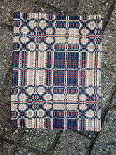 Load image into Gallery viewer, Raggedy Junction - Coverlet Lg Stocking 15x9", handmade