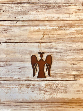 Universal Ironworks USA - Angel Ornament Rustic Christmas Ornament