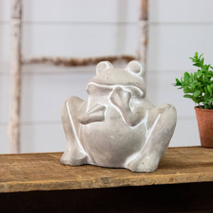 Audrey's - Cement Planter - Frog (PC)