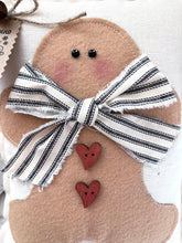 Load image into Gallery viewer, Kate + Em - Primitive Gingerbread Hanging Pillow-3 Pack Bundle