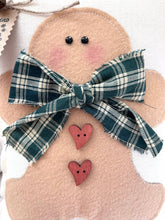 Load image into Gallery viewer, Kate + Em - Primitive Gingerbread Hanging Pillow-3 Pack Bundle