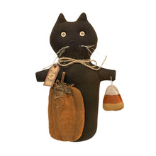 Load image into Gallery viewer, The Hearthside Collection - Trick or Treat Cat Doll