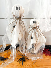 Load image into Gallery viewer, Kate + Em - Rustic Primitive Halloween Ghost Home Decor-3 Sizes