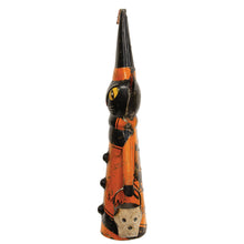 Load image into Gallery viewer, CWI Gifts - Recycled Metal Witch Cat w/Skull Candy Bucket