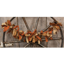 Load image into Gallery viewer, The Hearthside Collection - Primitive Fall Colors Rag Garland