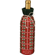 Load image into Gallery viewer, Primitives by Kathy - Does Alcohol Count As Holiday Spirit Bottle Sock