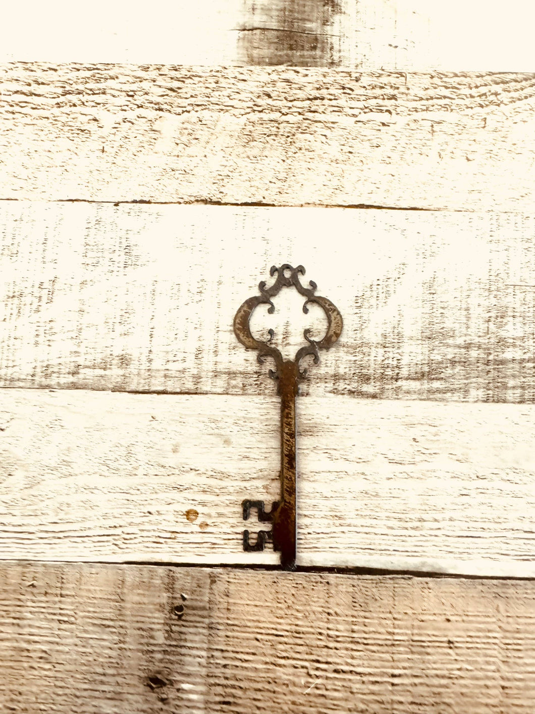 Universal Ironworks USA - Key Vintage Inspired Rusty Metal Key Made In USA Magnet