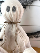 Load image into Gallery viewer, Kate + Em - Rustic Primitive Halloween Ghost Home Decor-3 Sizes