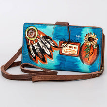 Load image into Gallery viewer, ADBGM113 Wristlet Genuine Western Leather Women Bag