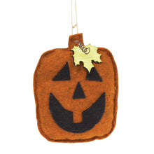 Load image into Gallery viewer, The Hearthside Collection - Jack O Lantern Felt Ornament