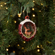 Load image into Gallery viewer, Ragon House - DEER IN THE FOREST DIORAMA ORNAMENT