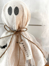 Load image into Gallery viewer, Kate + Em - Rustic Primitive Halloween Ghost Home Decor-3 Sizes