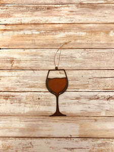 Universal Ironworks USA - Wine Glass Ornament