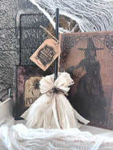 Load image into Gallery viewer, Kate + Em - 12&quot; Primitive Witch Broom Halloween Fall Home Decor