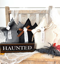Load image into Gallery viewer, Kate + Em - Halloween Haunted House Mini Pillow | Home Decor