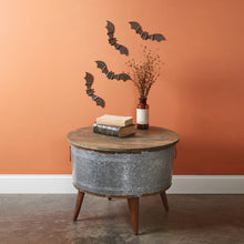 Load image into Gallery viewer, CTW Home Collection - Rustic Metal Bat Wall Decor