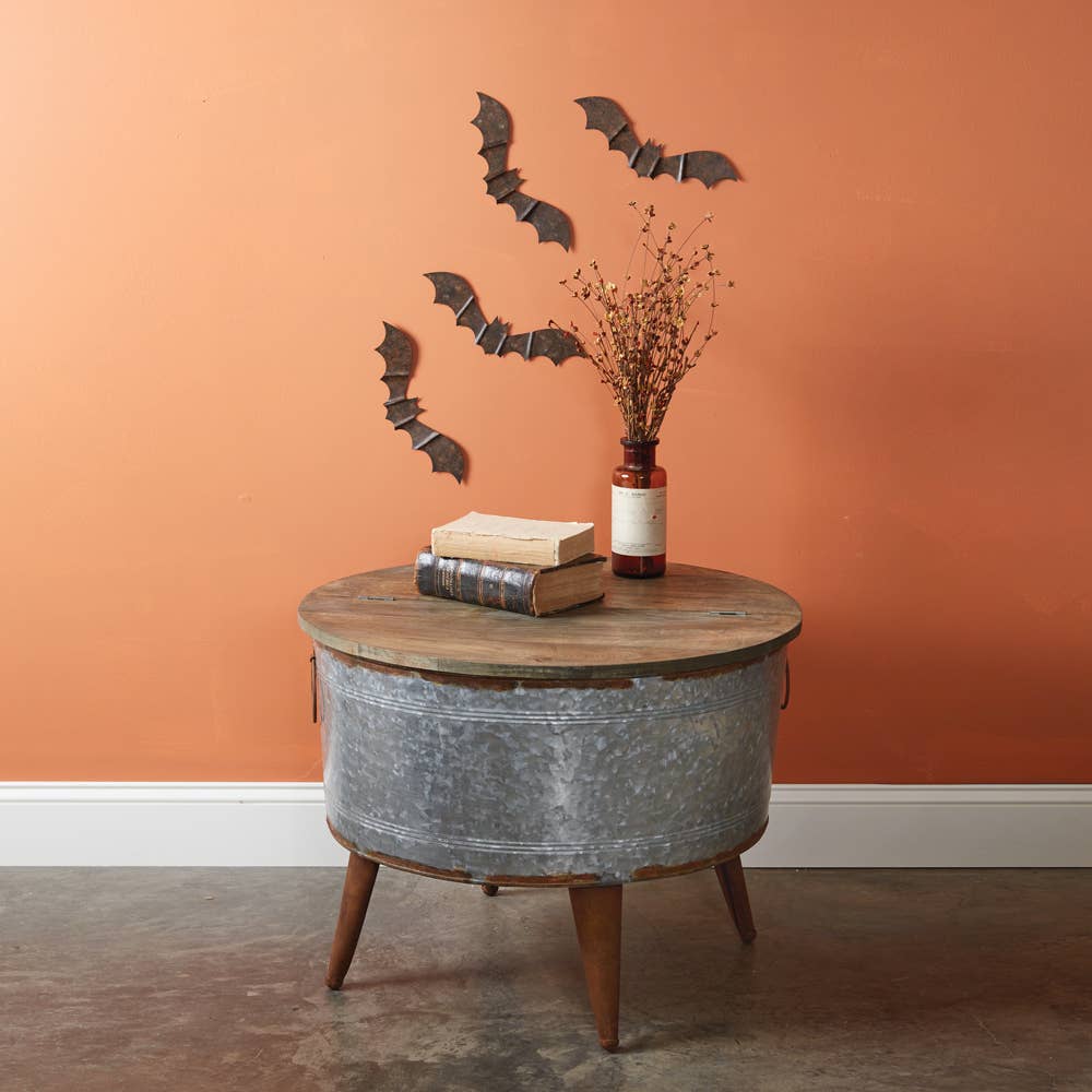 CTW Home Collection - Rustic Metal Bat Wall Decor