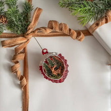 Load image into Gallery viewer, Ragon House - DEER IN THE FOREST DIORAMA ORNAMENT