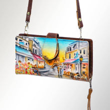 Load image into Gallery viewer, ADBGM113 Wristlet Genuine Western Leather Women Bag