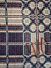 Load image into Gallery viewer, Raggedy Junction - Handmade coverlet 10x12" table mat