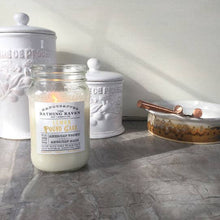 Load image into Gallery viewer, The Bathing Raven Candle Co. - Lemon Poundcake | Farmhouse Mason Collection Soy Candle