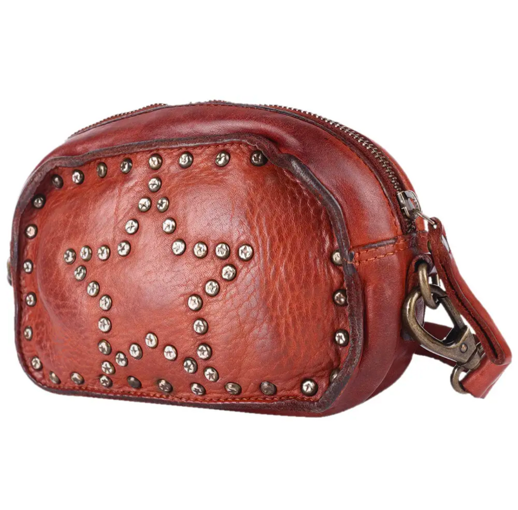 Western Star Crossbody Genuine Leather Purse