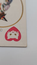 Load image into Gallery viewer, Antique c. 1915 Nash Halloween Postcard – Series H-13 Embossed Heart &amp; Owl (Unused)