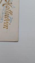 Load image into Gallery viewer, Antique c. 1915 Nash Halloween Postcard – Series H-13 Embossed Heart &amp; Owl (Unused)