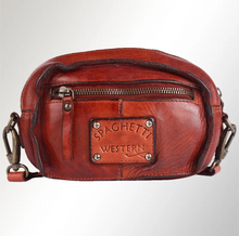 Load image into Gallery viewer, Western Star Crossbody Genuine Leather Purse