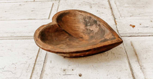 Load image into Gallery viewer, Small Heart bowl Handmade, Candle Ready