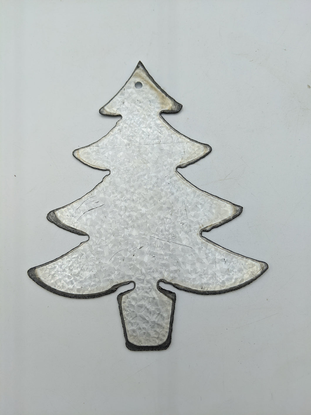 Christmas Tree Lightly Rusted Metal 6