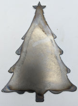 Load image into Gallery viewer, Rusted Christmas Tree Ornament 6&quot;