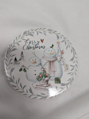 Sublimated Snowman Coaster Set